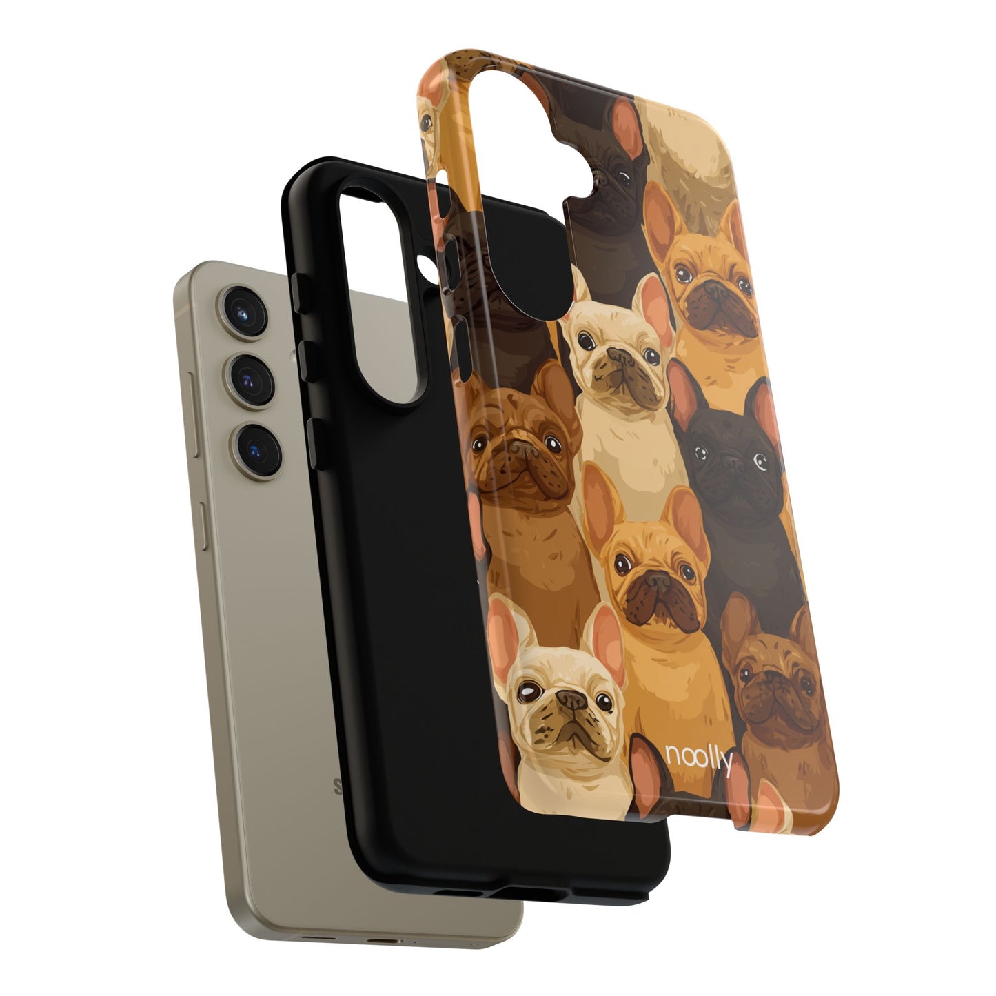 noolly Puppy Parade French Bulldog Tough Phone Case