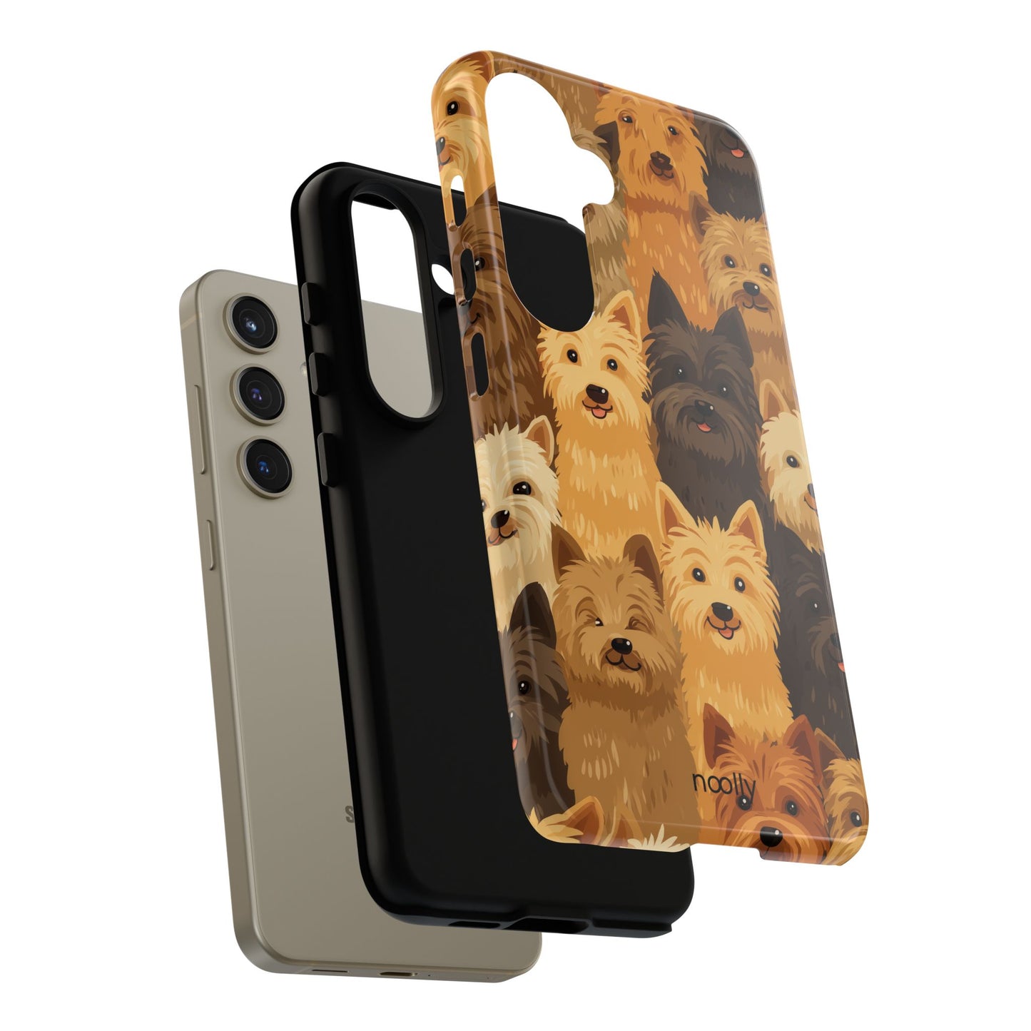 noolly Puppy Parade Yorkshire Terrier Tough Phone Case