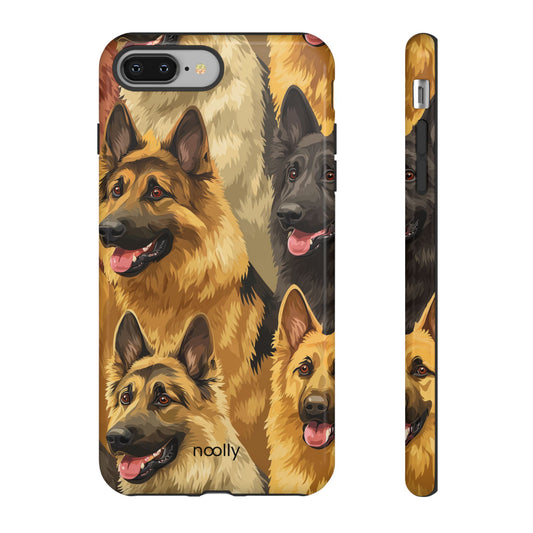 noolly Puppy Parade German Shepherd Tough Phone Case