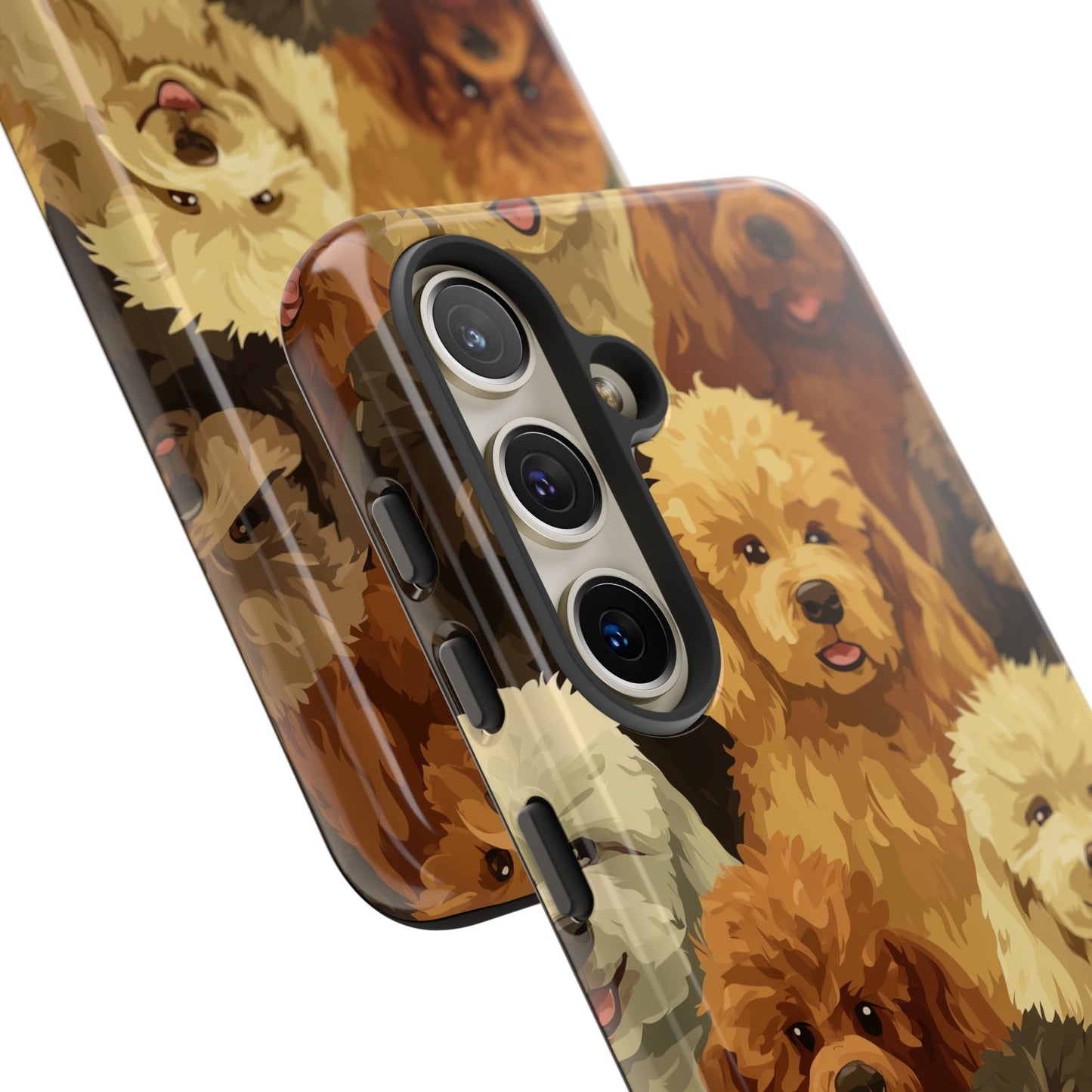 noolly Puppy Parade Poodle Tough Phone Case