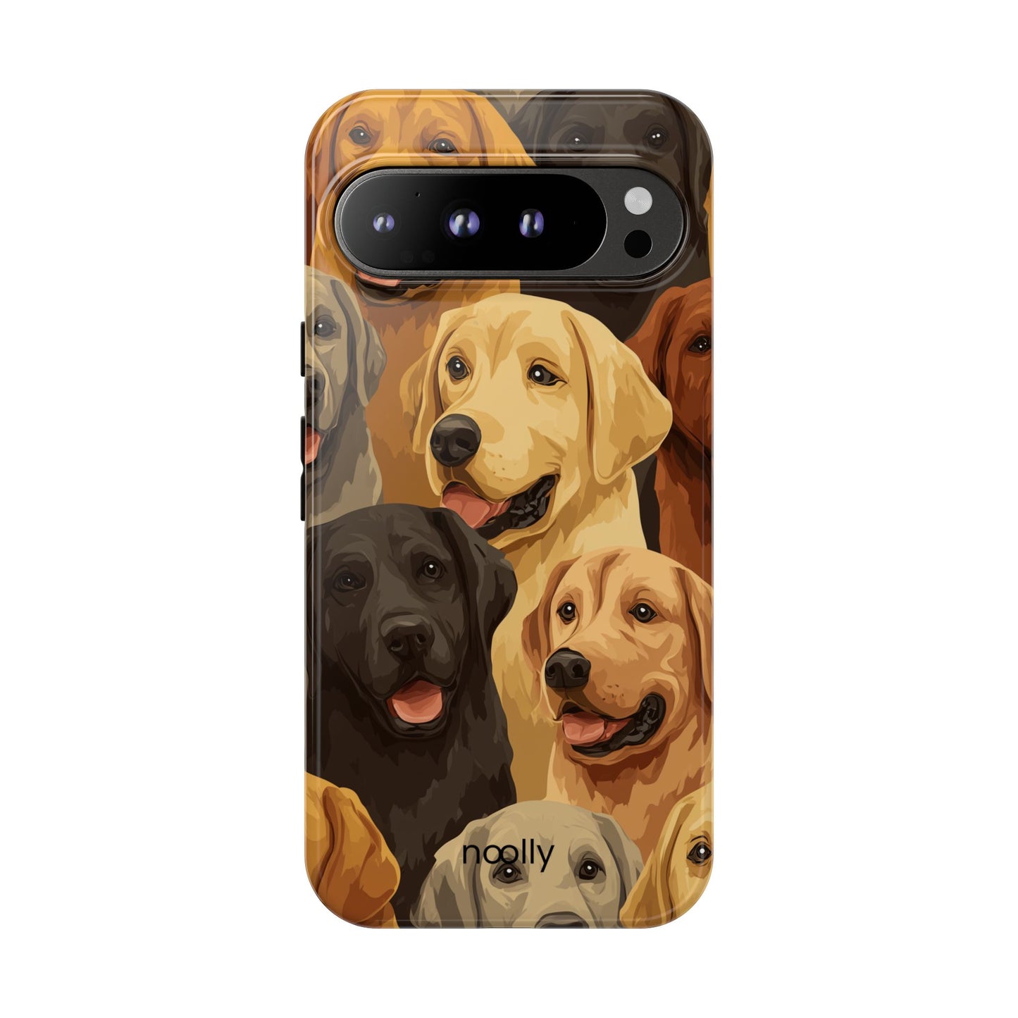 noolly Puppy Parade Labrador Retriever Tough Phone Case