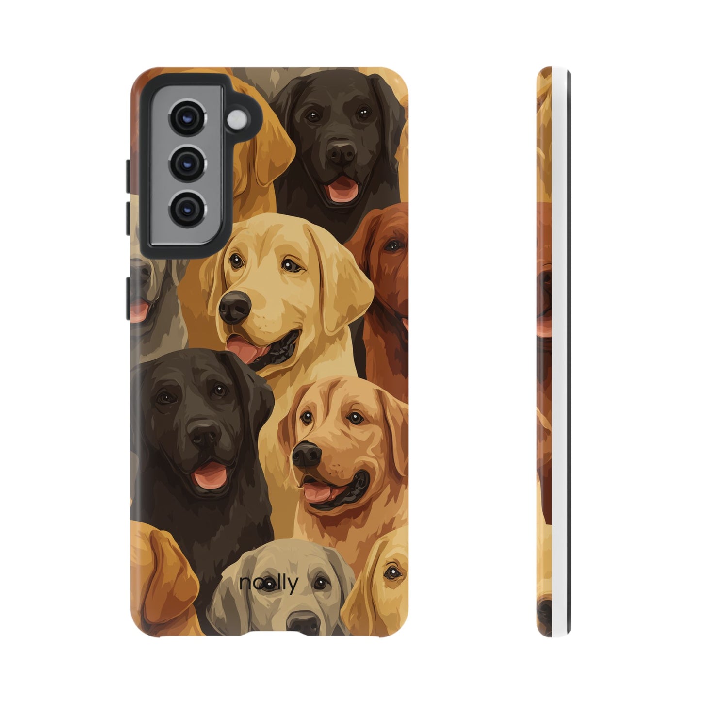 noolly Puppy Parade Labrador Retriever Tough Phone Case