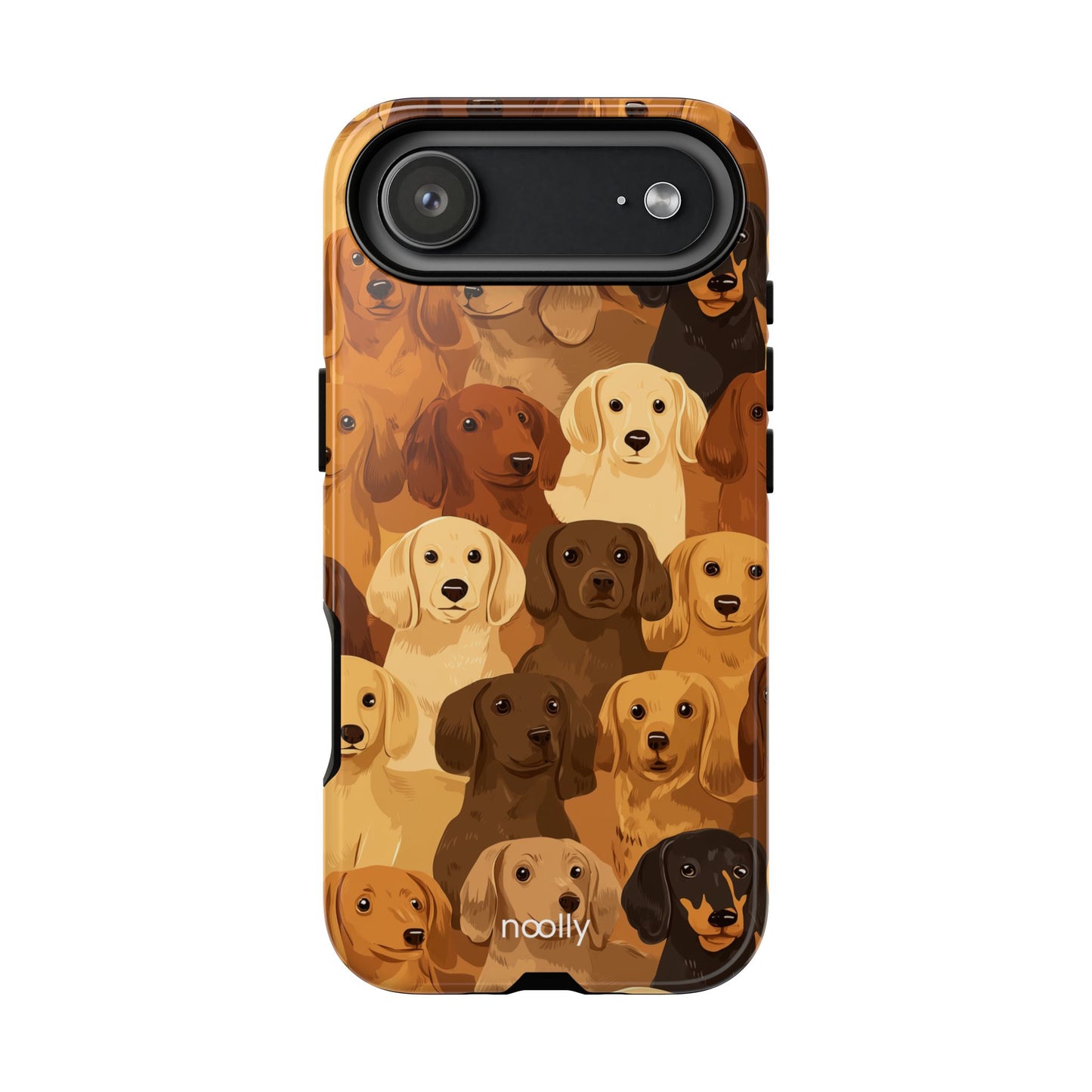 noolly Puppy Parade Dachshund Tough Phone Case