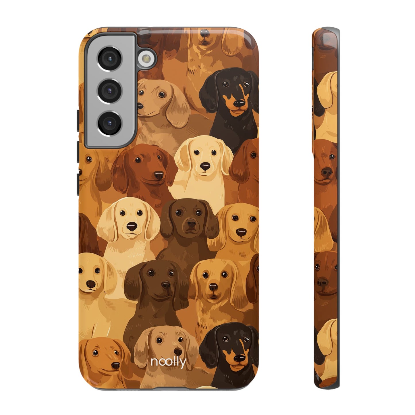 noolly Puppy Parade Dachshund Tough Phone Case