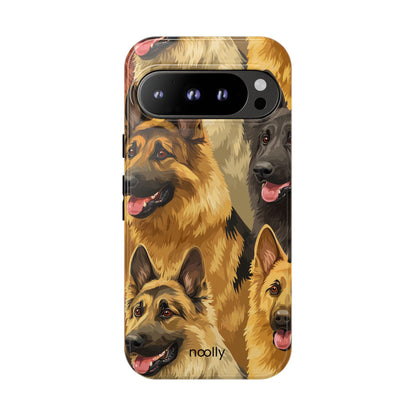 noolly Puppy Parade German Shepherd Tough Phone Case
