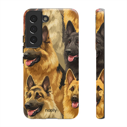 noolly Puppy Parade German Shepherd Tough Phone Case