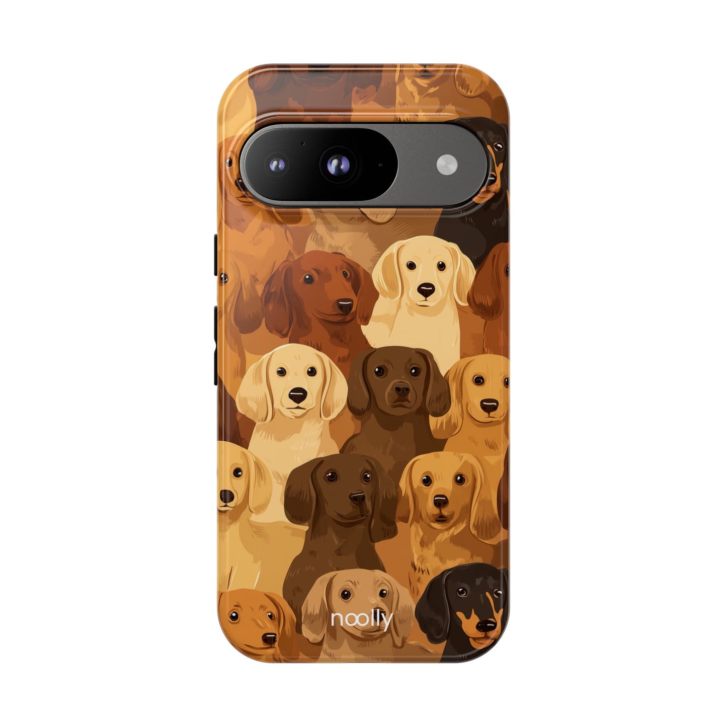noolly Puppy Parade Dachshund Tough Phone Case
