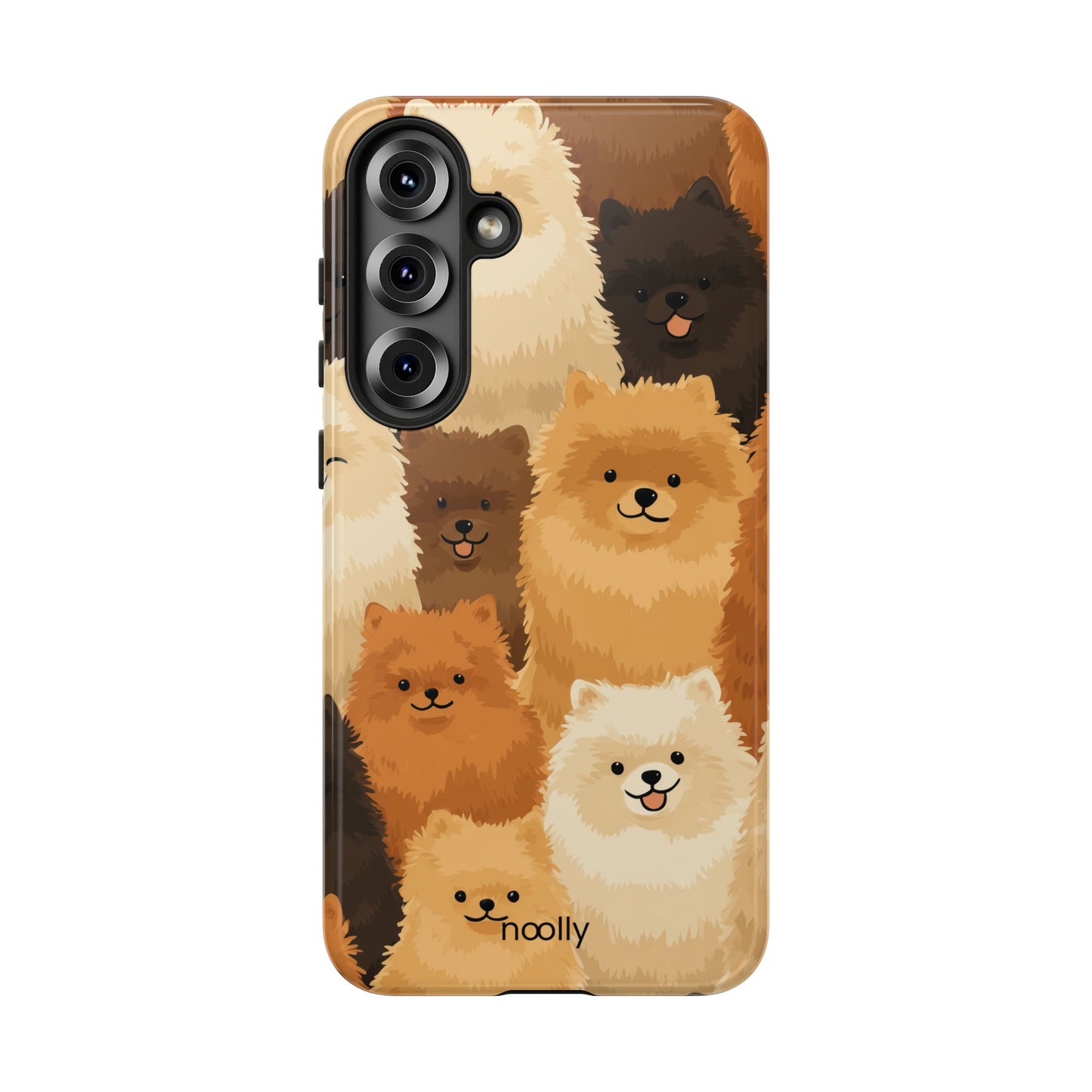 noolly Puppy Parade Pomeranian Tough Phone Case