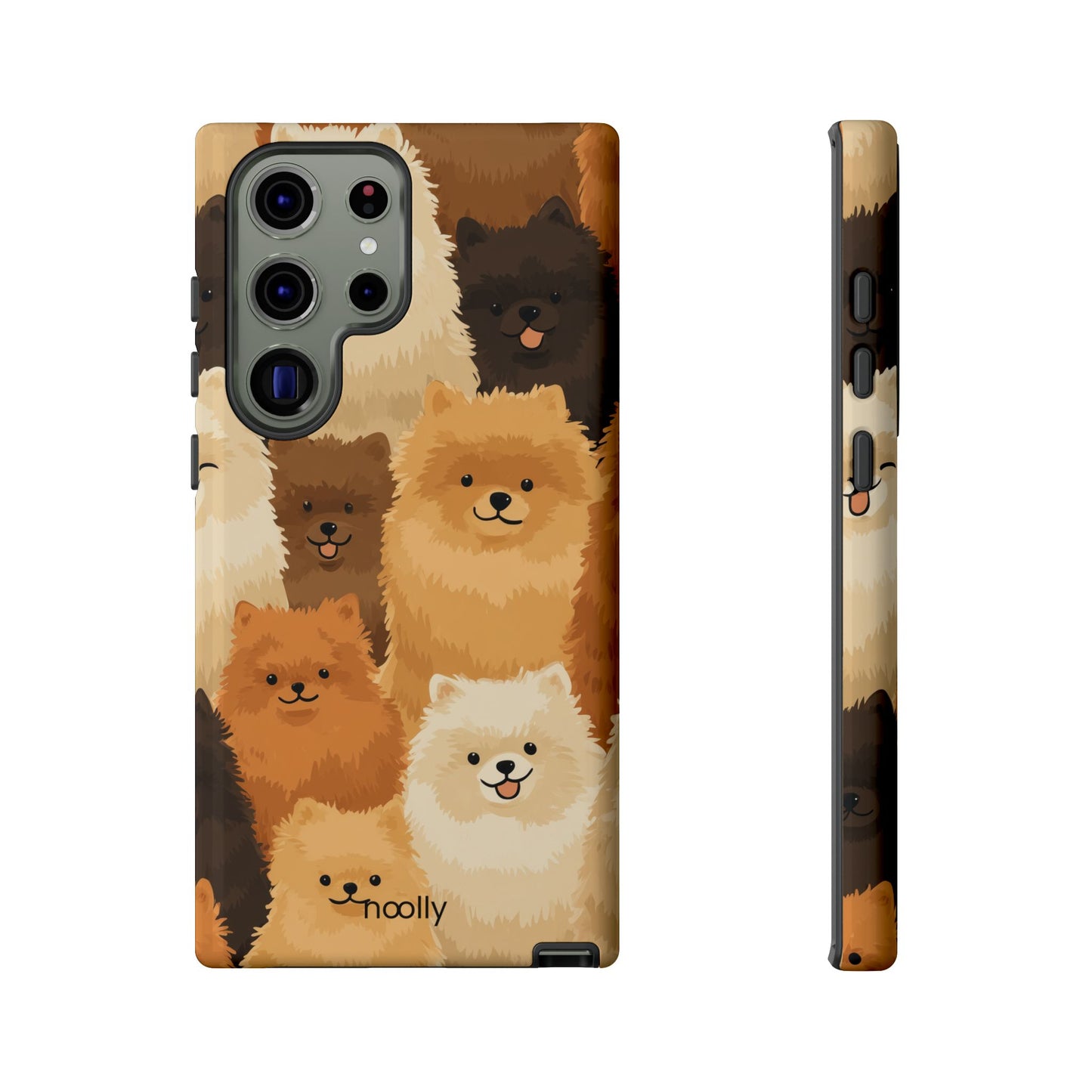 noolly Puppy Parade Pomeranian Tough Phone Case