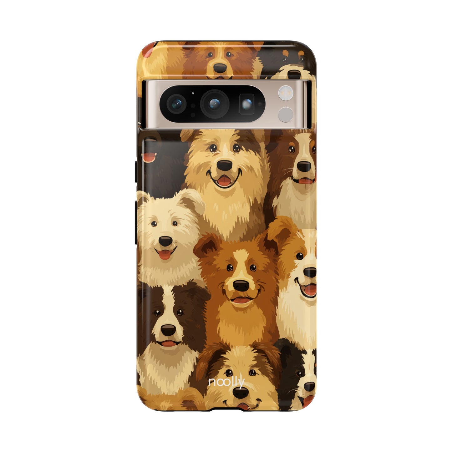noolly Puppy Parade Border Collie Tough Phone Case