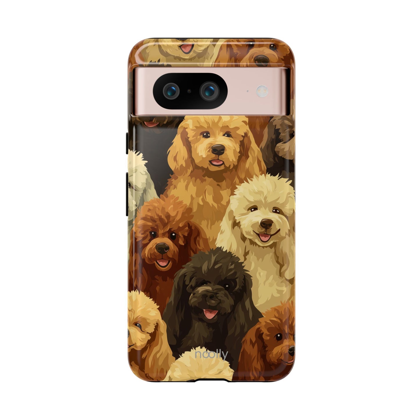 noolly Puppy Parade Poodle Tough Phone Case