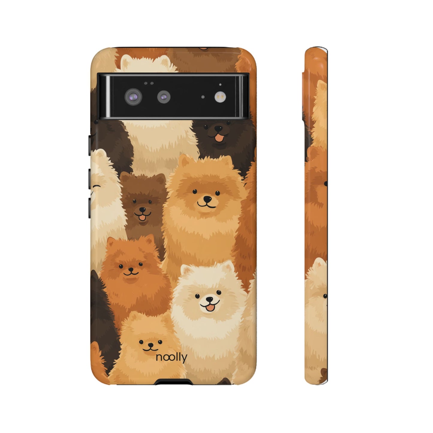 noolly Puppy Parade Pomeranian Tough Phone Case