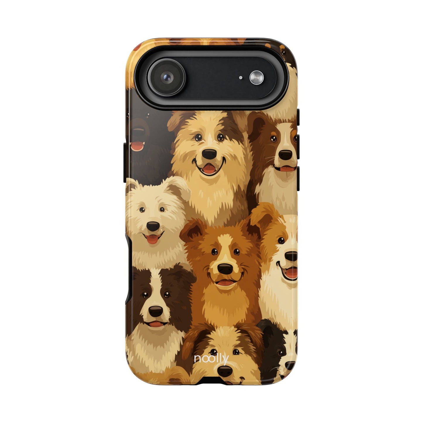 noolly Puppy Parade Border Collie Tough Phone Case