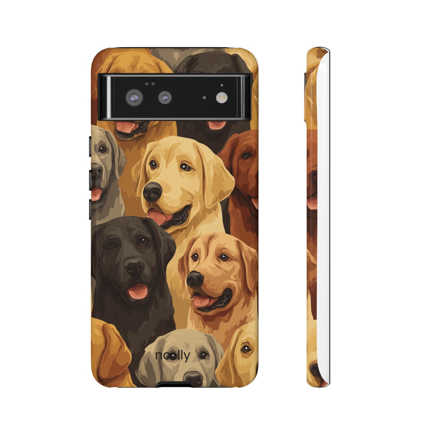 noolly Puppy Parade Labrador Retriever Tough Phone Case