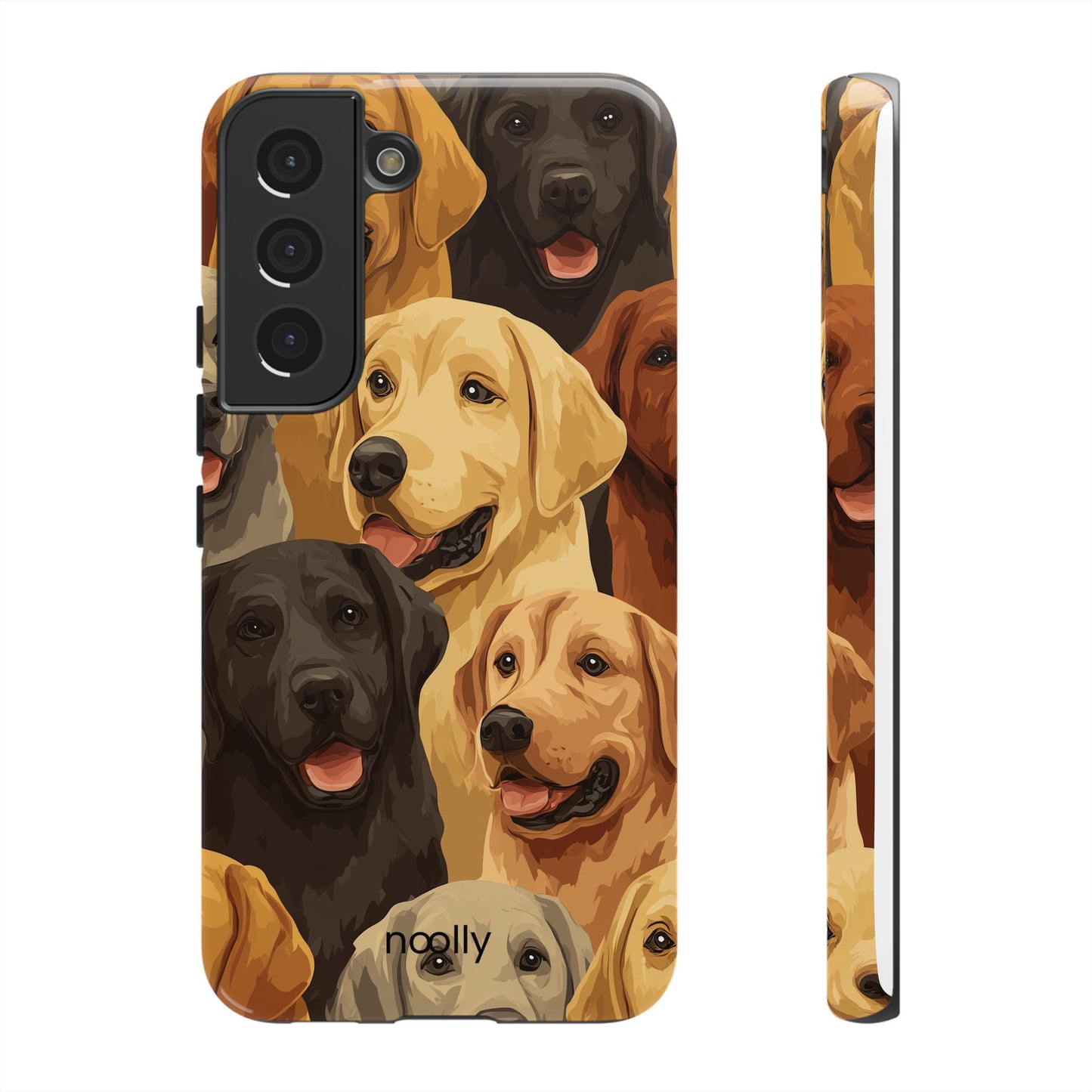 noolly Puppy Parade Labrador Retriever Tough Phone Case