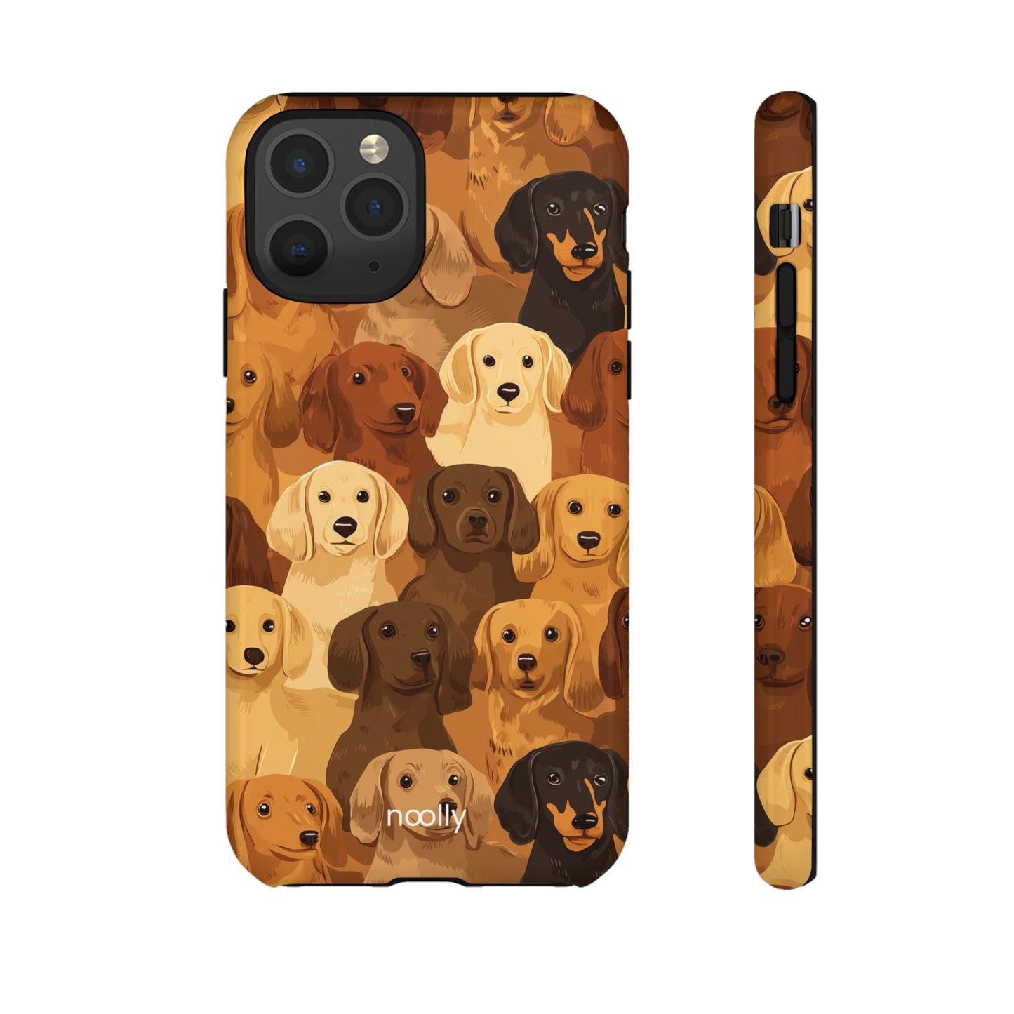 noolly Puppy Parade Dachshund Tough Phone Case