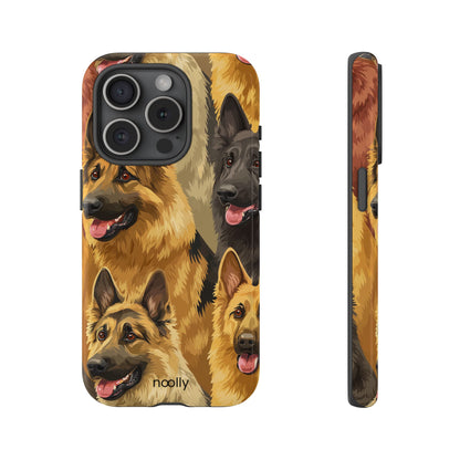 noolly Puppy Parade German Shepherd Tough Phone Case