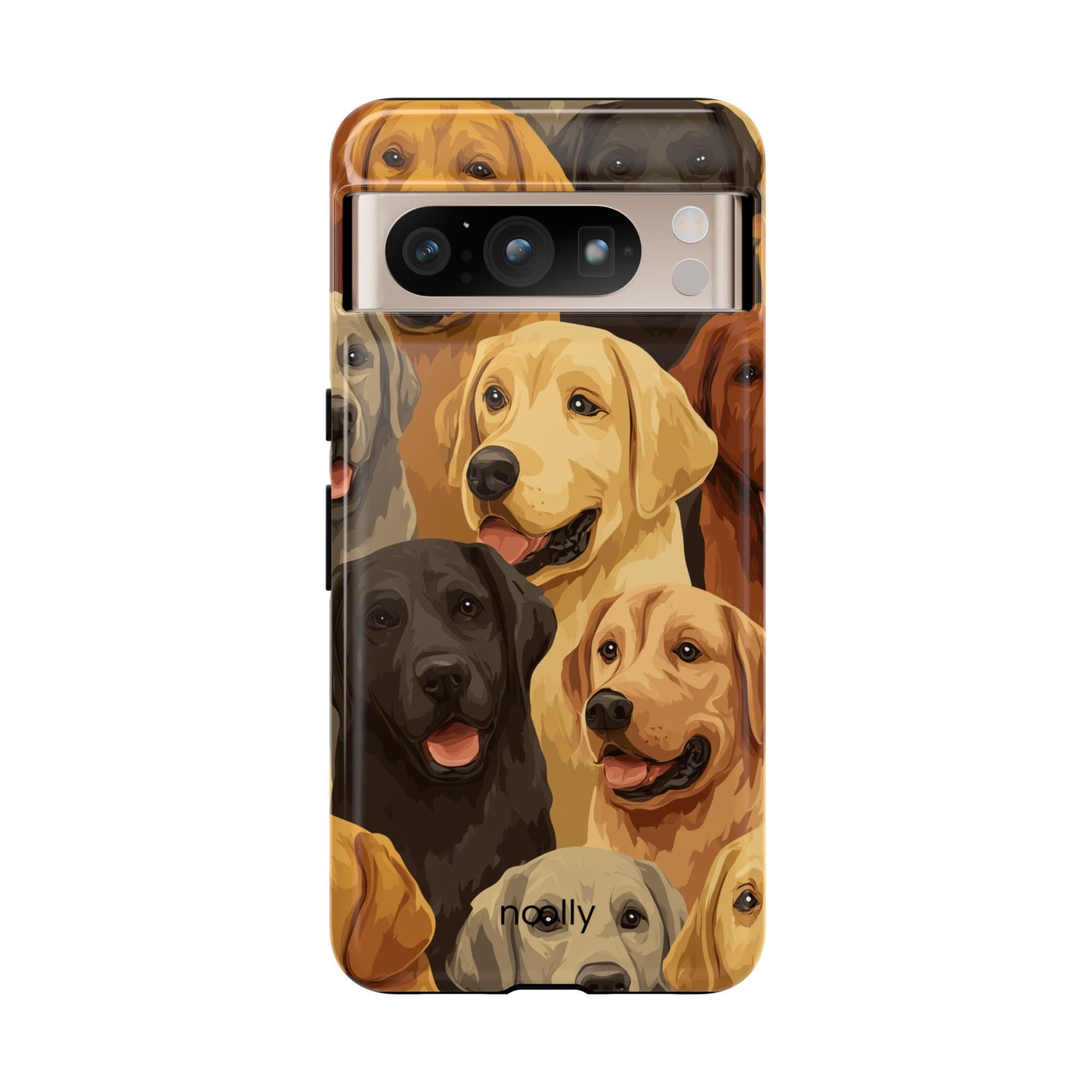 noolly Puppy Parade Labrador Retriever Tough Phone Case