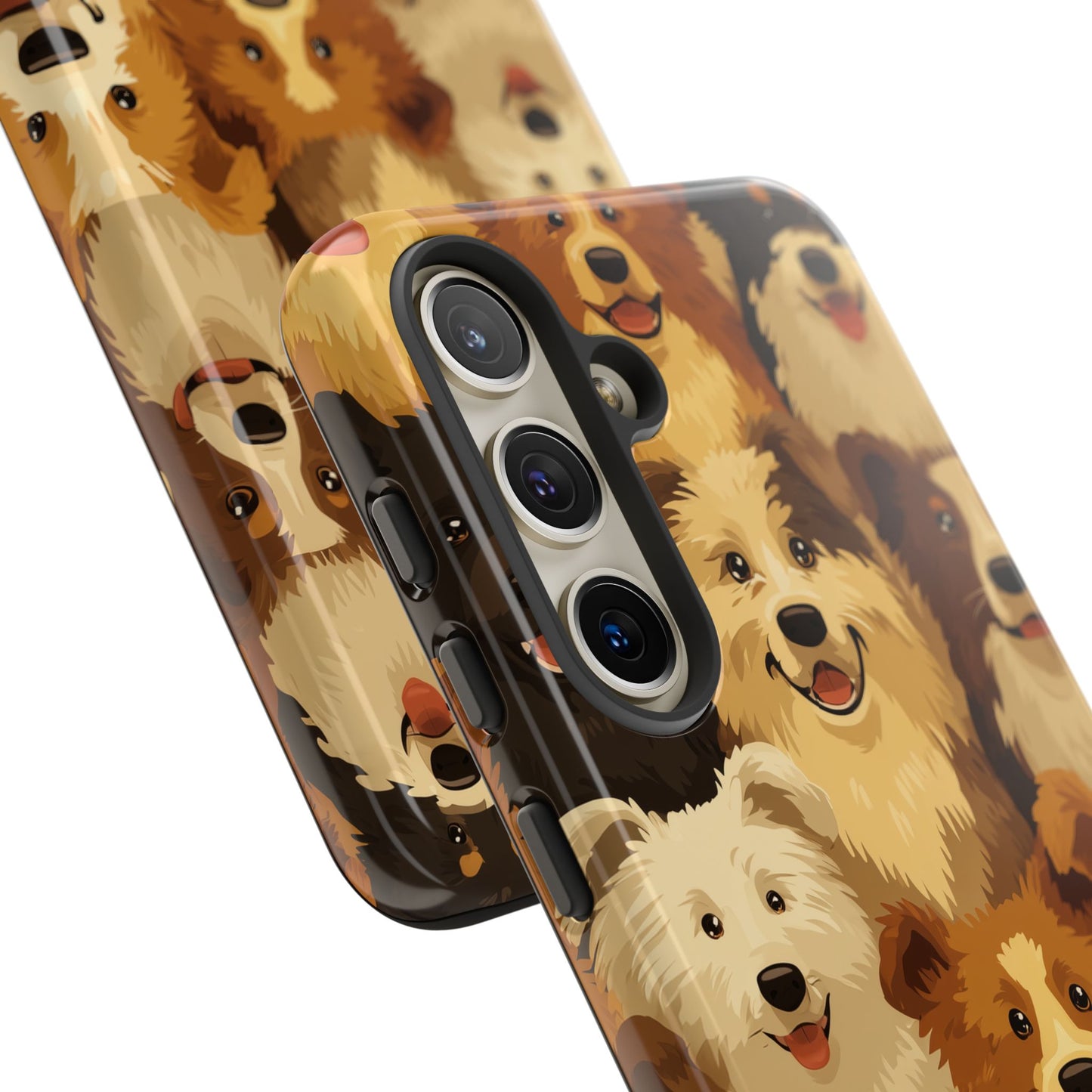 noolly Puppy Parade Border Collie Tough Phone Case