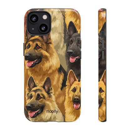 noolly Puppy Parade German Shepherd Tough Phone Case