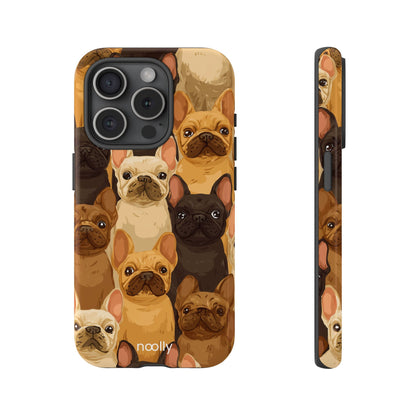 noolly Puppy Parade French Bulldog Tough Phone Case
