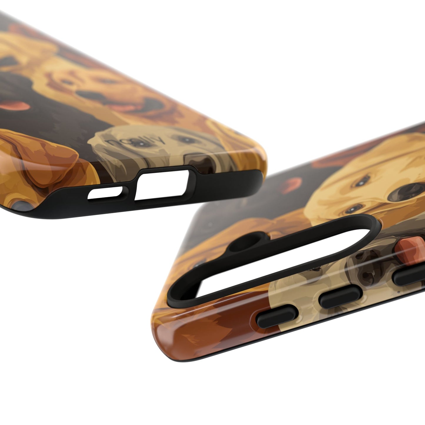 noolly Puppy Parade Labrador Retriever Tough Phone Case