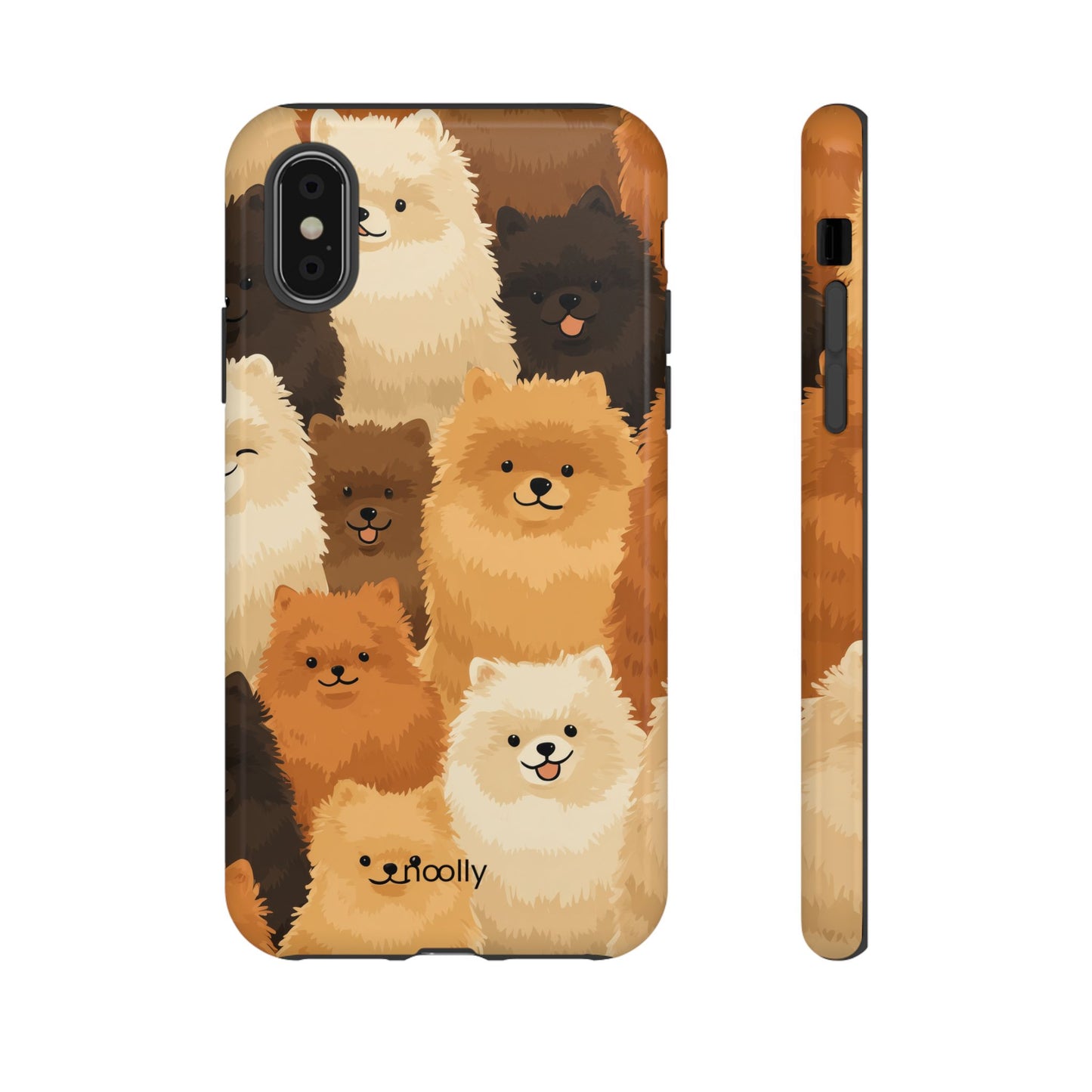 noolly Puppy Parade Pomeranian Tough Phone Case