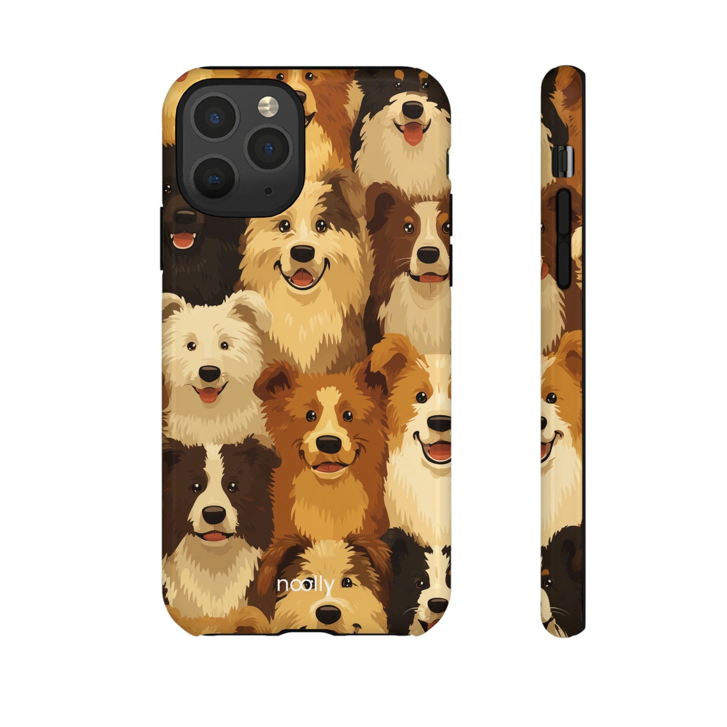 noolly Puppy Parade Border Collie Tough Phone Case