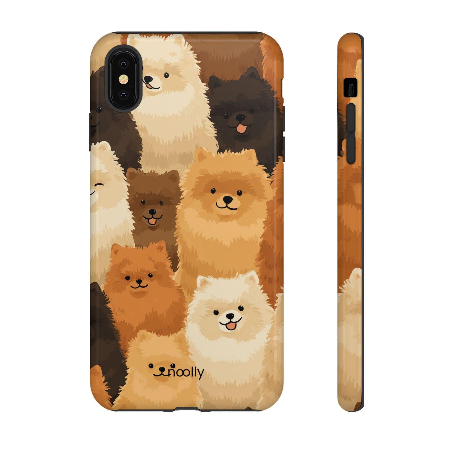 noolly Puppy Parade Pomeranian Tough Phone Case