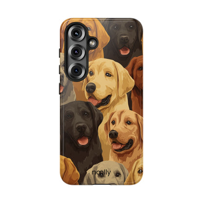 noolly Puppy Parade Labrador Retriever Tough Phone Case