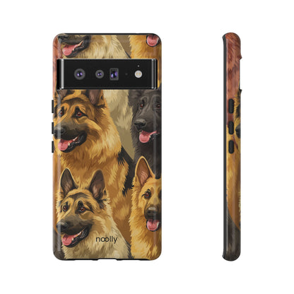 noolly Puppy Parade German Shepherd Tough Phone Case