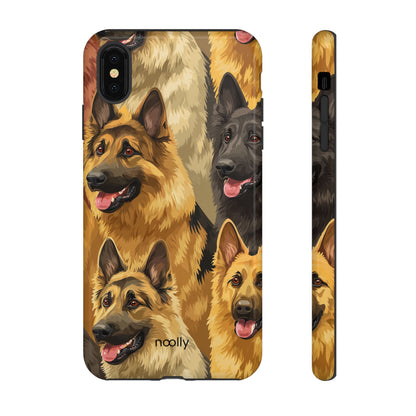 noolly Puppy Parade German Shepherd Tough Phone Case