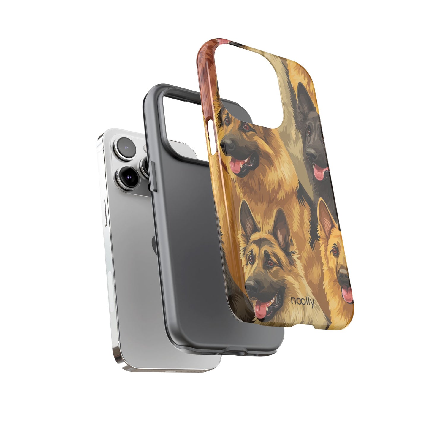 noolly Puppy Parade German Shepherd Tough Phone Case