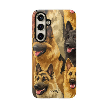 noolly Puppy Parade German Shepherd Tough Phone Case