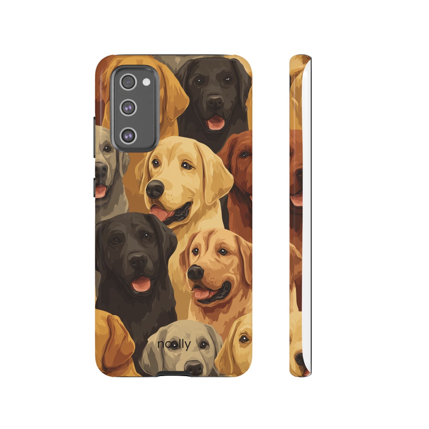 noolly Puppy Parade Labrador Retriever Tough Phone Case