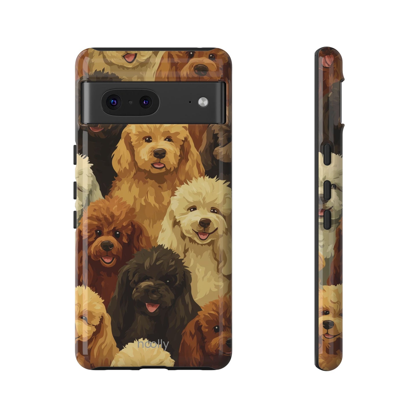 noolly Puppy Parade Poodle Tough Phone Case