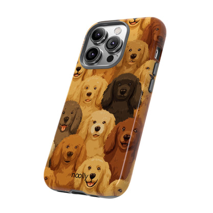 noolly Puppy Parade Cocker Spaniel Tough Phone Case