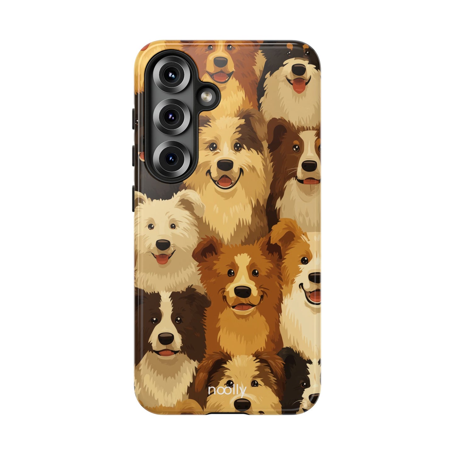 noolly Puppy Parade Border Collie Tough Phone Case