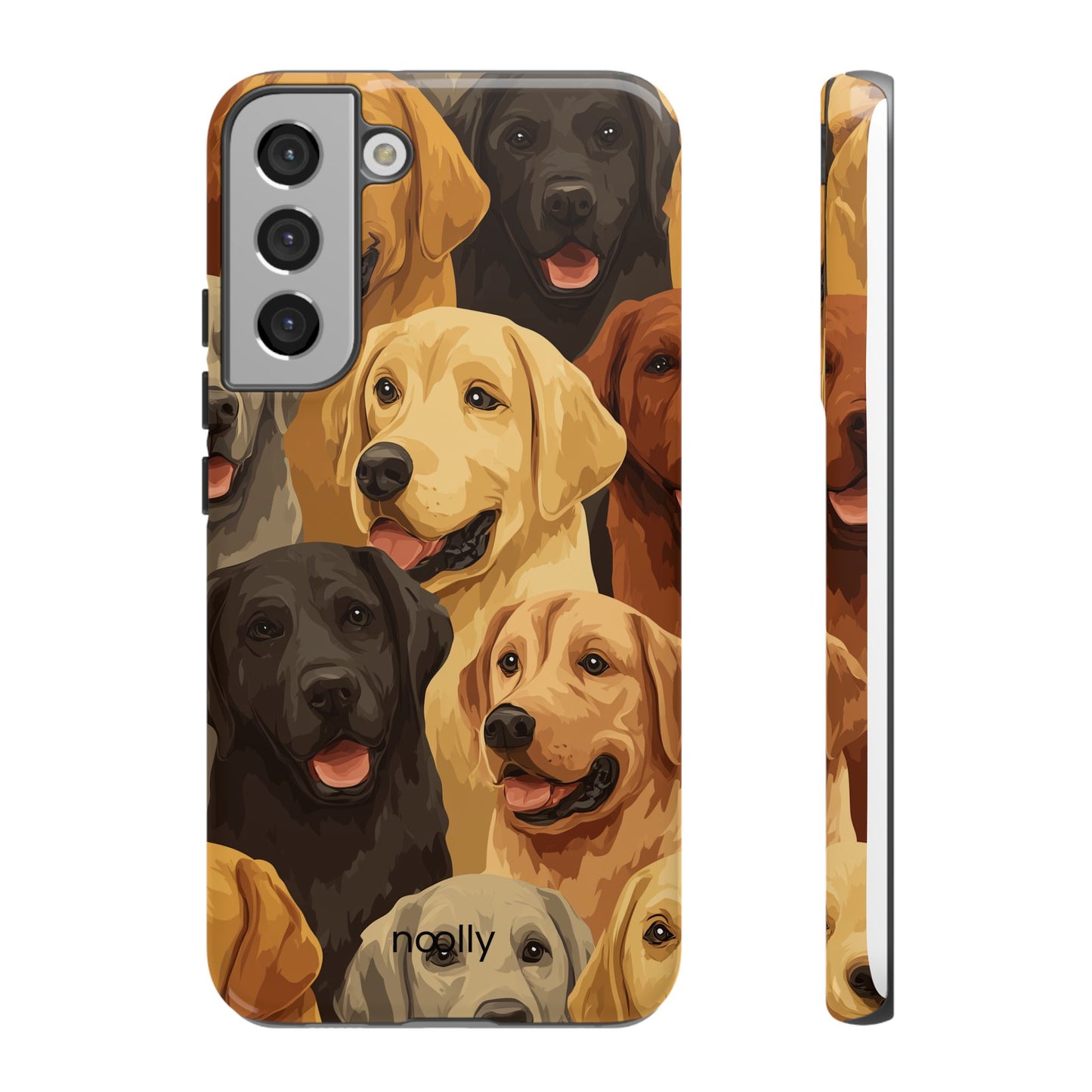 noolly Puppy Parade Labrador Retriever Tough Phone Case