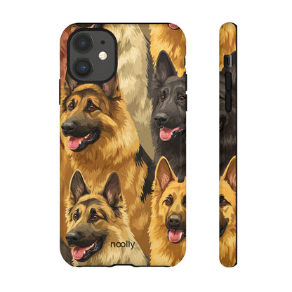 noolly Puppy Parade German Shepherd Tough Phone Case