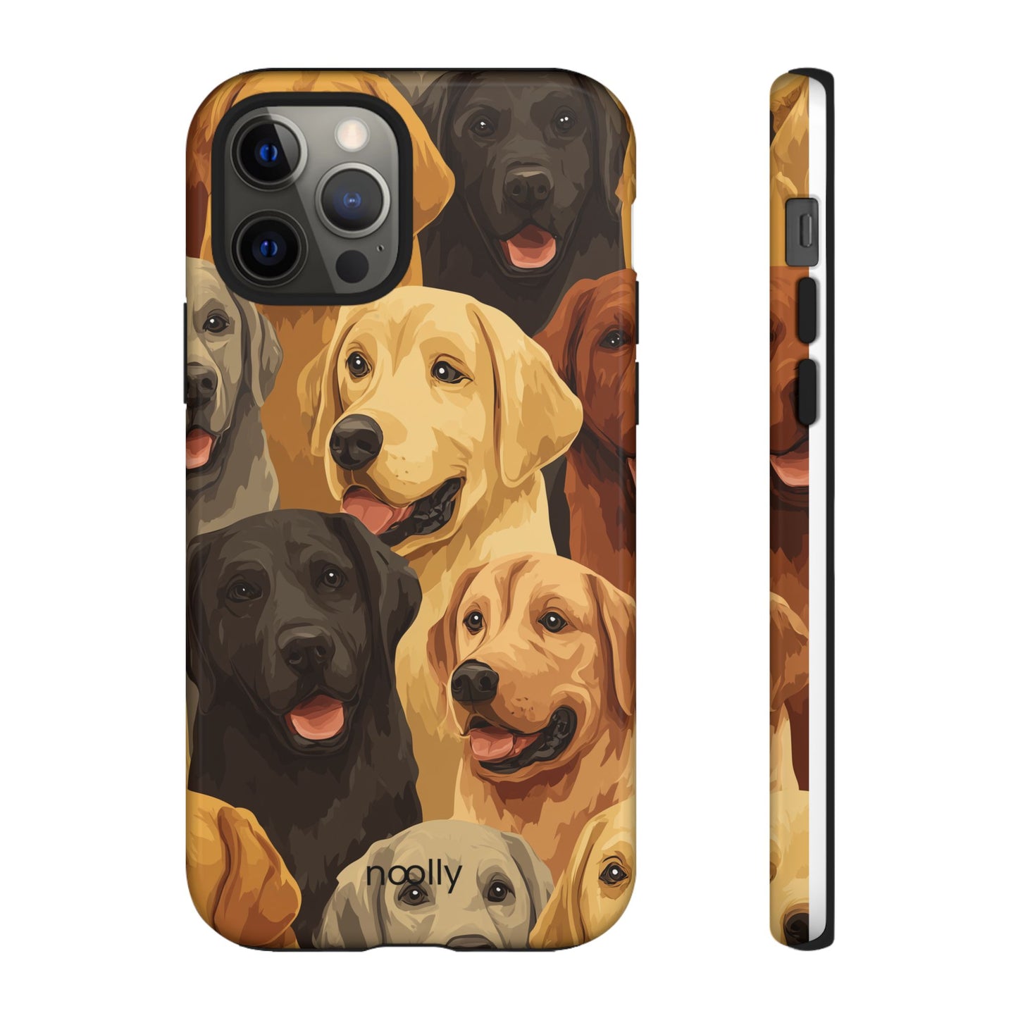 noolly Puppy Parade Labrador Retriever Tough Phone Case