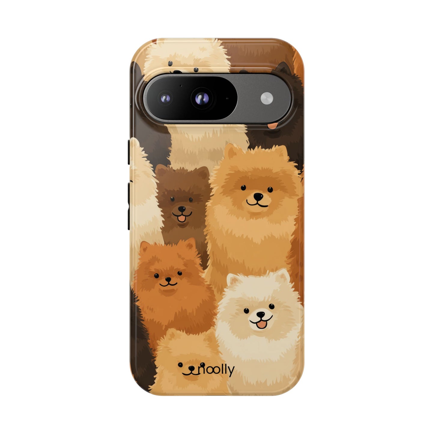 noolly Puppy Parade Pomeranian Tough Phone Case