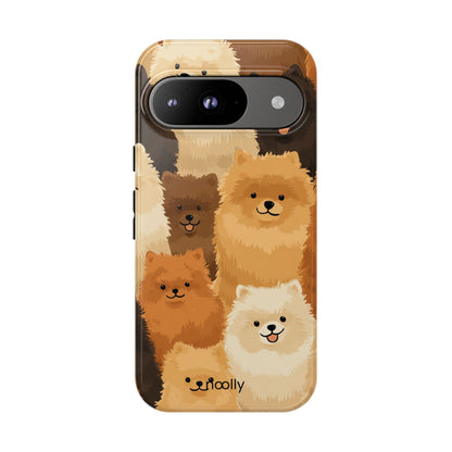 noolly Puppy Parade Pomeranian Tough Phone Case