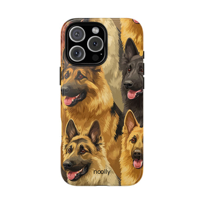 noolly Puppy Parade German Shepherd Tough Phone Case