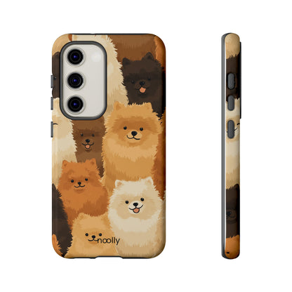 noolly Puppy Parade Pomeranian Tough Phone Case