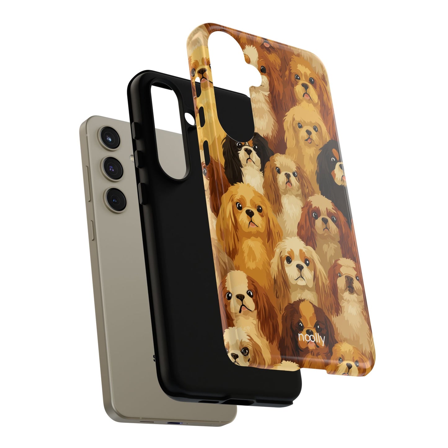 noolly Puppy Parade Cavalier King Charles Spaniel Tough Phone Case