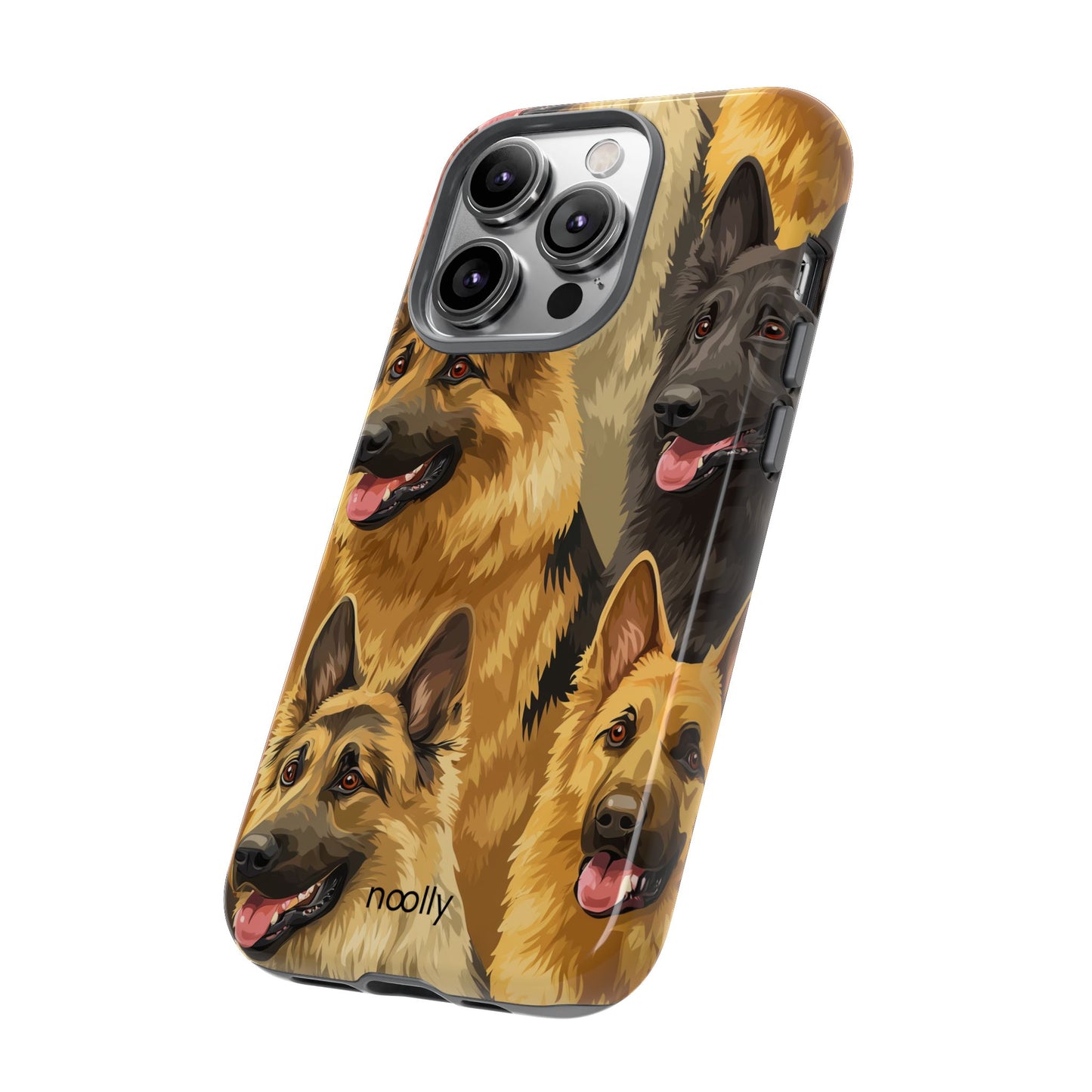 noolly Puppy Parade German Shepherd Tough Phone Case