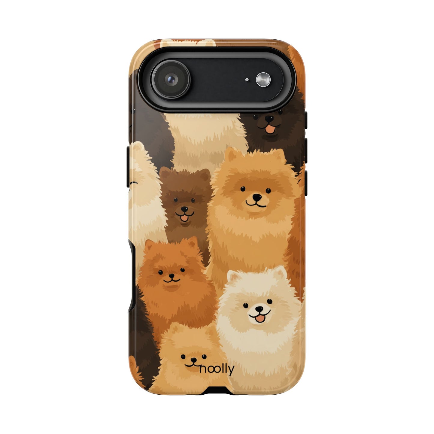 noolly Puppy Parade Pomeranian Tough Phone Case