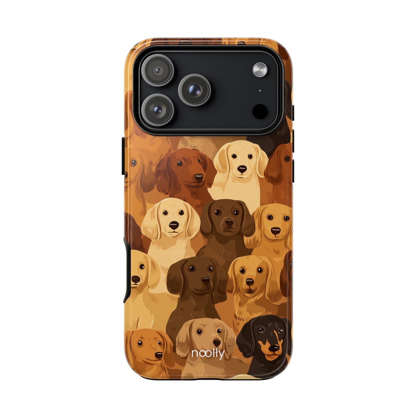noolly Puppy Parade Dachshund Tough Phone Case