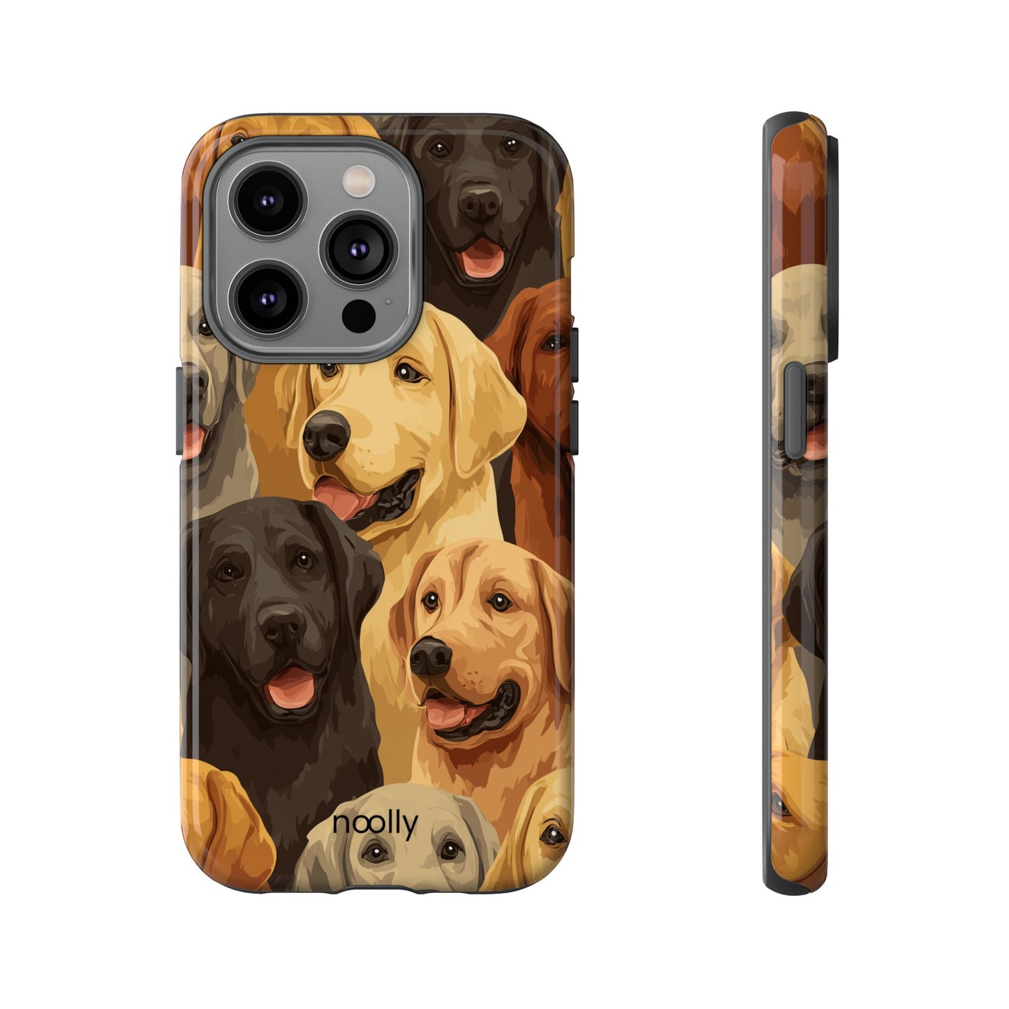 noolly Puppy Parade Labrador Retriever Tough Phone Case